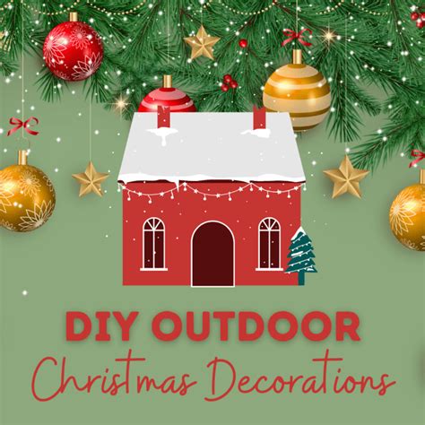 90 Easy Diy Outdoor Christmas Decorations Holidappy