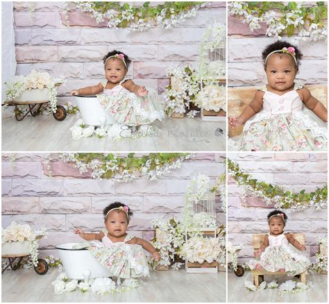 Milestone 6 Month Old Baby Girl Baby Photographer The Bronx Studio