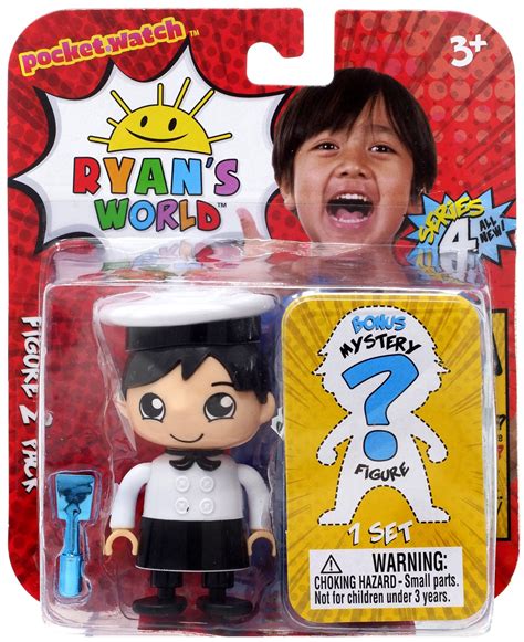 Ryans World Series 3 Chef Ryan And Mystery Action Figure 2 Pack Ebay