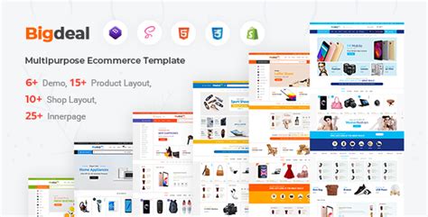 It accompanies a moderate idea by its maker's logic. Free Download Bigdeal - Shopify Responsive Theme (Nulled ...