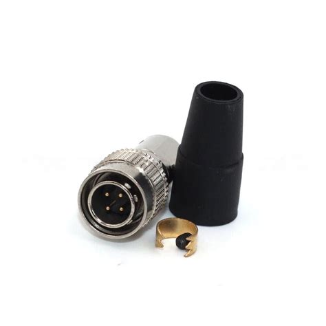 Hr10a 7p 4p Hirose 4 Pin 3a 300v Male Connector For Sound Devices Video
