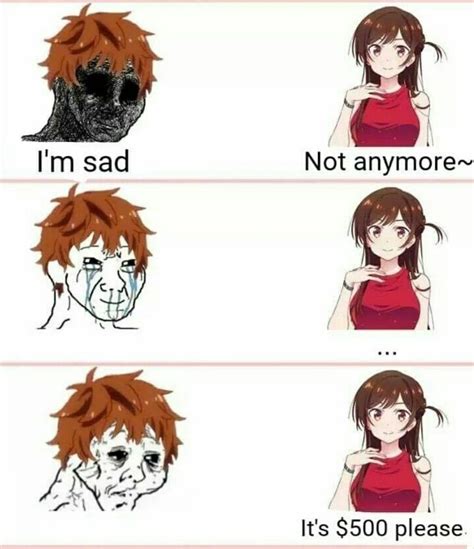 Chizuru Got No Chill Girlfriend Meme Dank Anime Memes Anime Memes Funny