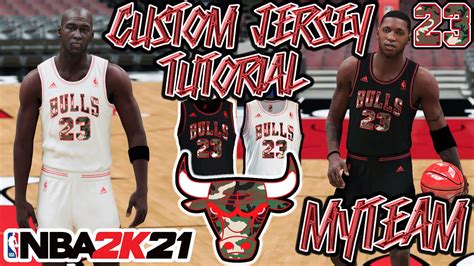 Chicago Bulls Custom Jersey Tutorial Jordan 23 Camo Infrared Uniform