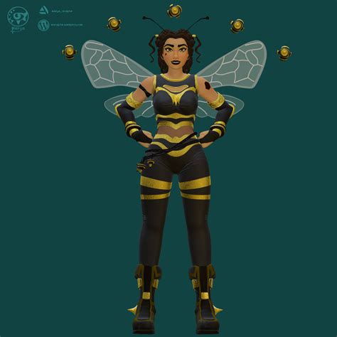 Artstation Bee Superhero