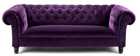 Purple Tufted Sofa Love It Purple Velvet Sofa Purple Couch Velvet