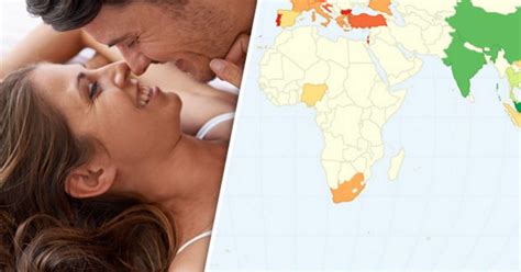 Virginity Map Reveals Average Age Of First Sex By Country Can You