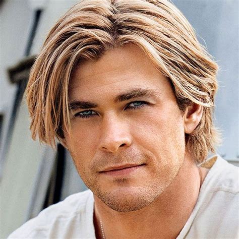 Sexy Blonde Hairstyles For Men In Mens Medium Long Hairstyles Medium Length Hair