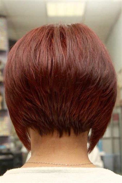 A choppy bob is always a beautiful style on all face shapes. 15 Back View Of inverted Bob | Bob Hairstyles 2018 - Short ...