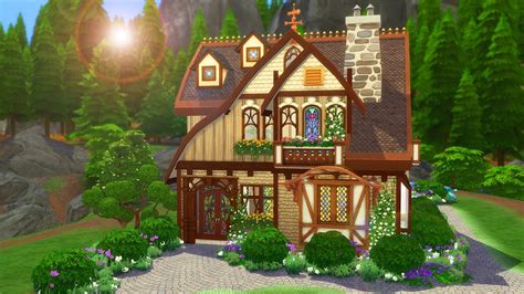 Witchy Estate Home Speed Build No Cc The Sims 4 Realm Of Magic