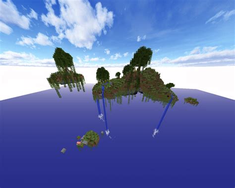 Floating Island Survival Map Minecraft Project