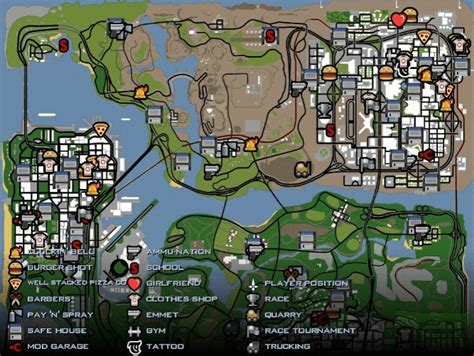 Gta San Andreas Map Remaster Map Full Version Para Gt