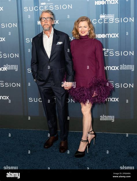 New York Usa 20th Mar 2023 Alan Ruck And Mireille Enos Attend Hbos
