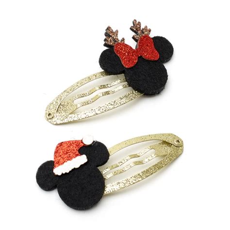 Disney Store Micky Und Minnie 2 Haarclips Shopdisney