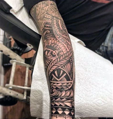 40 Polynesian Forearm Tattoo Designs For Men Masculine
