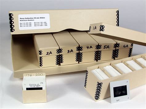 Archival Methods Archival 35mm Slide Storage System Storage Kits Storage System Archive Storage