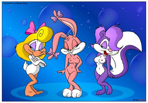 Rule Girls A G I Anthro Babs Bunny Black Eyes Blonde Hair Bunny Duck Female Female Only
