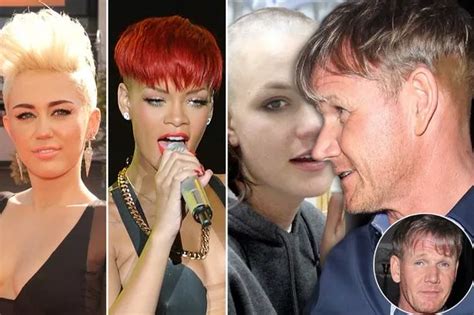 most shocking celebrity hair transformations after gordon ramsay shows off bizarre new look