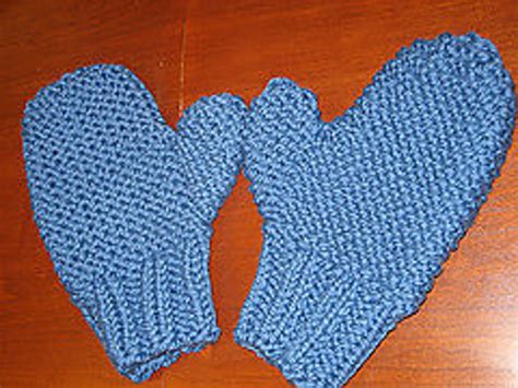 Ravelry 2 Needle Bulky Mittens Pattern By Anna Horner