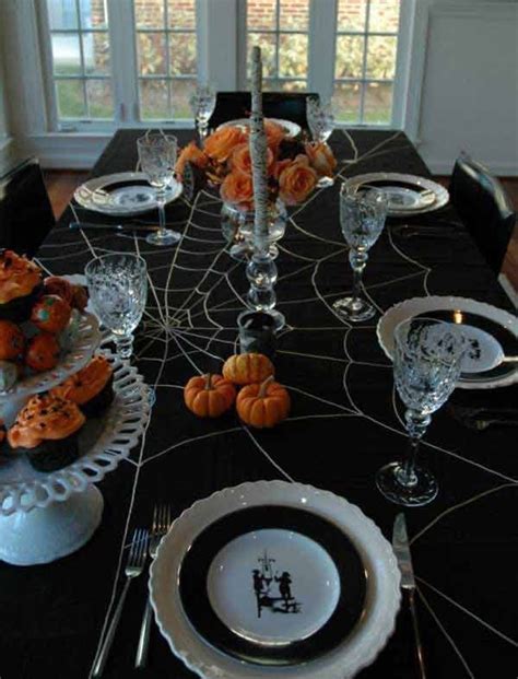Elegant And Spooky Halloween Tablescape Pictures Photos And Images For