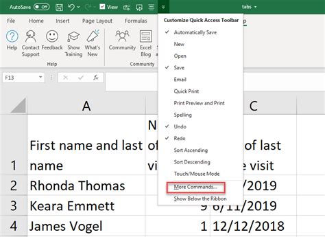Use The Quick Access Toolbar To Increase Your Efficiency In Excel