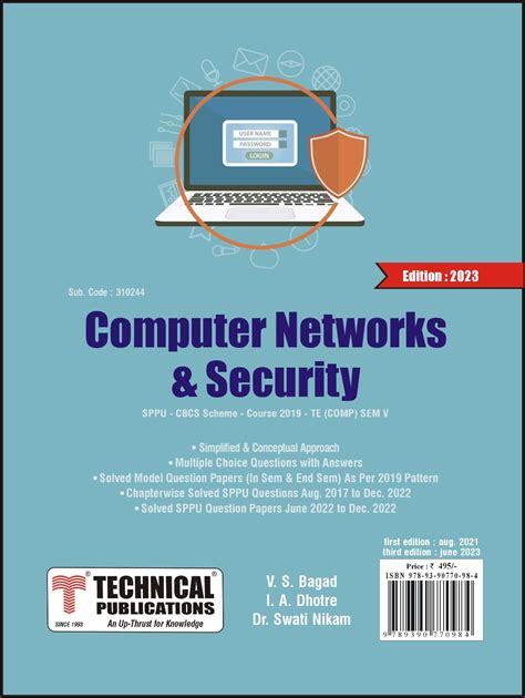 Computer Networks And Security For Sppu 19 Course Te Sem V Comp 3