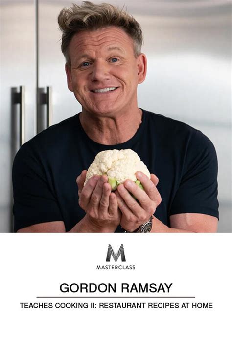 Masterclass Gordon Ramsay Teaches Cooking Ii Restaurant Recipes At