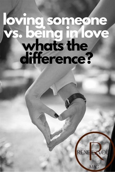 Whats The Difference Between Loving Someone And Being In Love