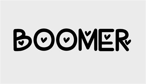 Boomers Love Free Font