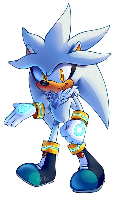 Silver The Hedgehog By Zoiby On Deviantart