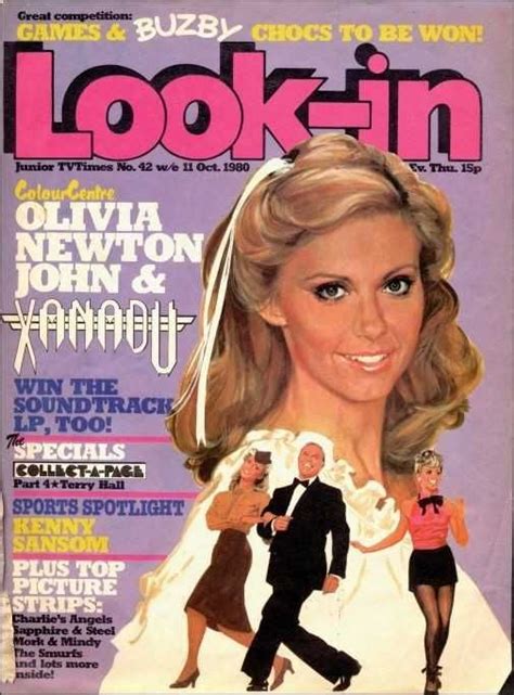 Look In 198042 Olivia Newton John And Xanadu Issue Olivia Newton John Olivia Newton John