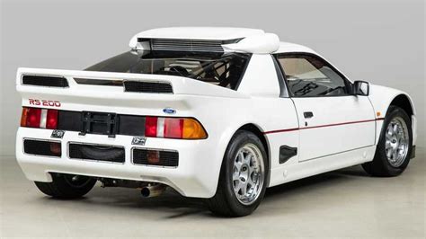 Rare 1986 Ford Rs200 Evolution With Modern Updates Up For Sale
