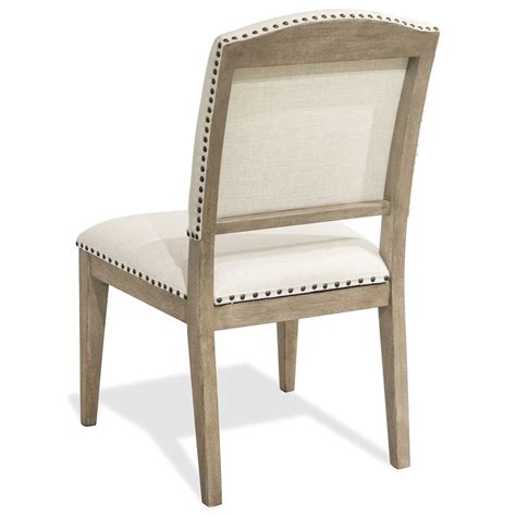 Riverside Furniture Myra 59452 Upholstered Side Chair With Nail Head