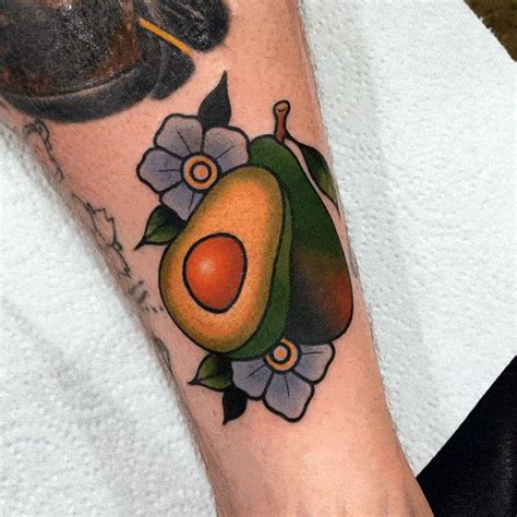 So, as you can see, the avocado is a beautiful tattoo with lots of symbolical meanings. 60 Avocado Tattoo Designs For Men - Fruit Ink Ideas