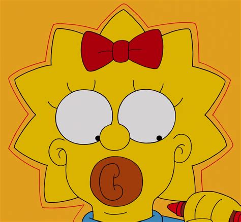 Maggie Simpson Matt Groening Other Styles Face Shapes Cartoons