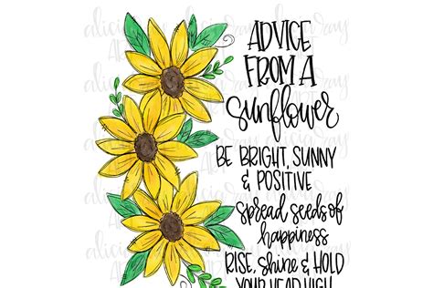 We did not find results for: Advice from a Sunflower