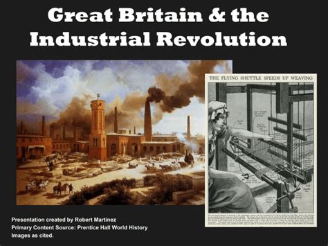 Great Britain And The Industrial Revolution