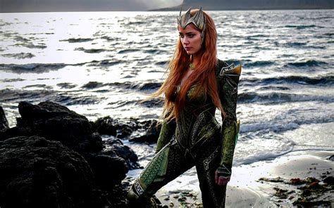 Free Download Hd Wallpaper Amber Heard As Queen Of Atlantis Jus