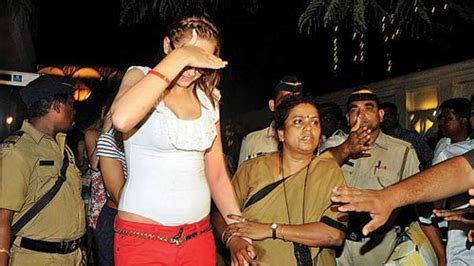 Pictures Police Bust Rave Party At Juhu