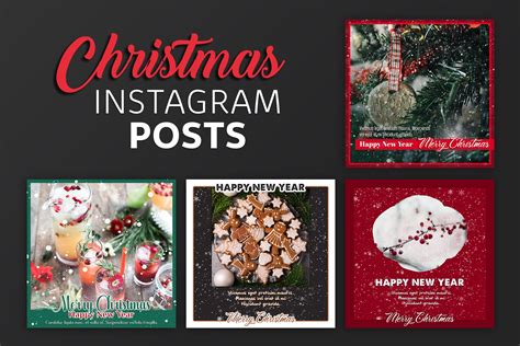 Christmas Instagram Post Templates ~ Instagram Templates ~ Creative Market