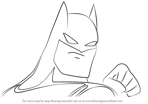 Learn How To Draw Batman For Kids Batman Step By Step Drawing Tutorials
