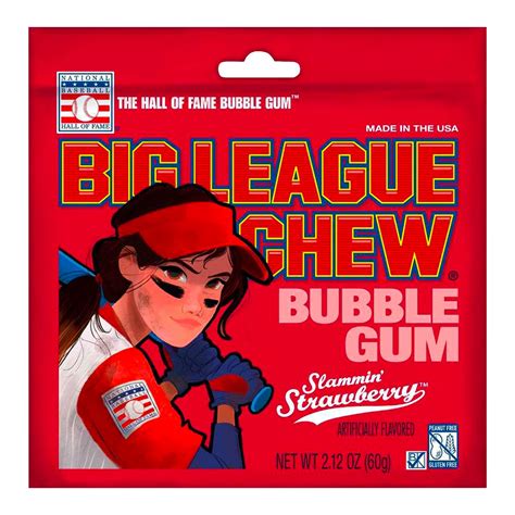 Ford Gum And Machine Co Big League Chew Strawberry Toms Confectionery