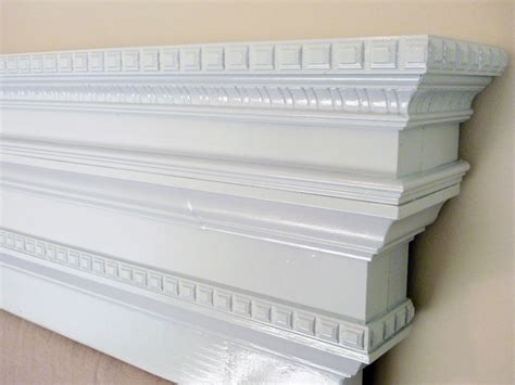 Classic ceilings offers architectural ornaments online including crown moulding, ceiling medallions, baseboards, chair rails & more. Ana White | Our Mantel Moulding Headboard with a Unique ...