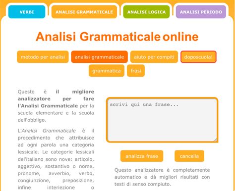 Prova il nostro strumento di analisi grammaticale e di analisi logica. Analisi Grammaticale | italiano | Pinterest