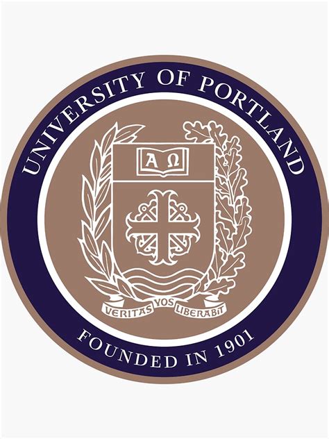 University Of Portland Seal Sticker For Sale By Goobroartchan