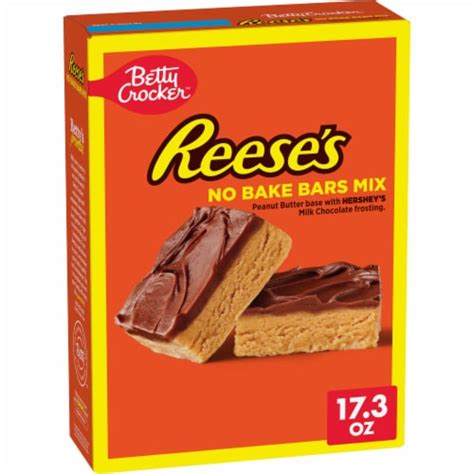Betty Crocker Reeses Peanut Butter No Bake Bars Mix With Frosting 17
