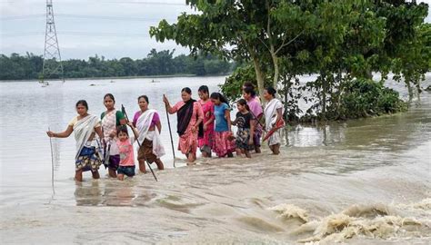 Assam Flood Situation Remains Grim Over 55 Lakh People Affected India News