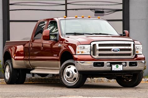 No Reserve 25k Mile 2006 Ford F 350 Super Duty King Ranch Dually 4x4 For Sale On Bat Auctions