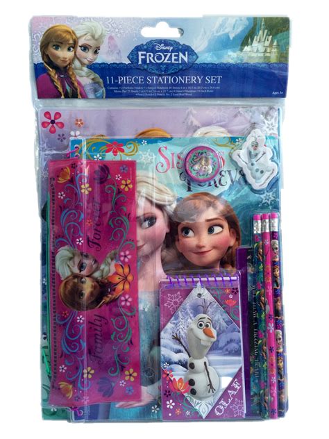 Disney Frozen Spiderman Mickey Mouse Stationery Set Childrens Cute