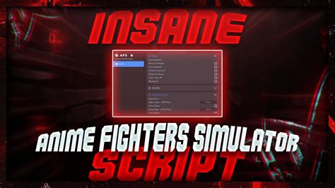 Best Anime Fighters Simulator Script Op Youtube