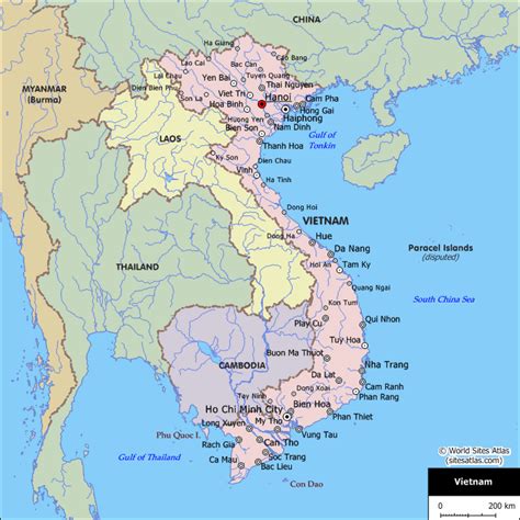 Viet Nam Map And Timeline — The Brookfield Institute